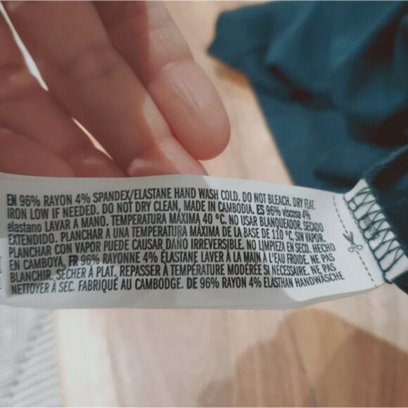 Rare Teal Green Strappy Front Babydoll Dress - Picture 5 of 6